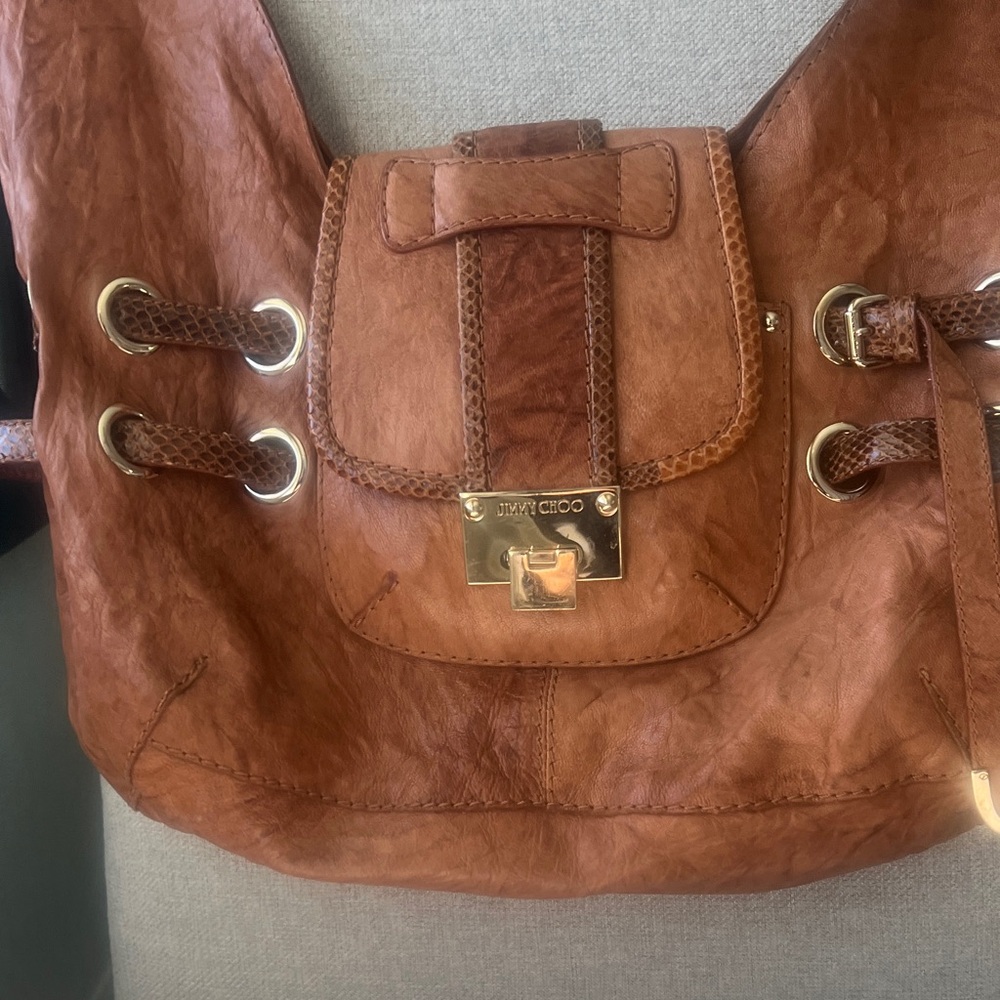 Jimmy Choo fine leather handbag